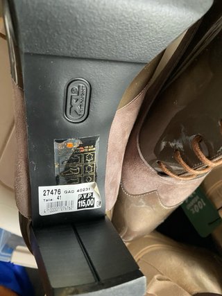 Zapatos Gadea charol y ante T41