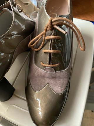 Zapatos Gadea charol y ante T41