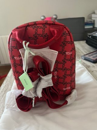 Mochila Tous Roja Nueva con etiquetas