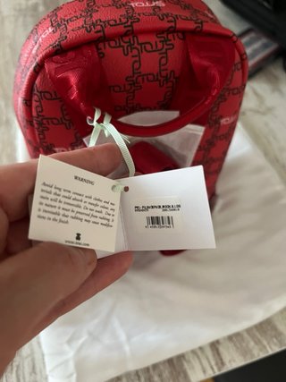 Mochila Tous Roja Nueva con etiquetas