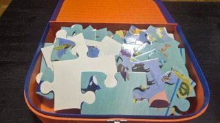 Puzzle 50 piezas Mapa Mundo Animales