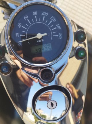 Suzuki Intruder VL250 Negra/Plata