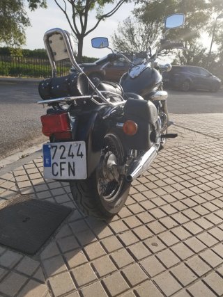Suzuki Intruder VL250 Negra/Plata