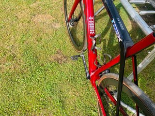 Bicicleta Trek Domane granate talla 56  mido 1.78