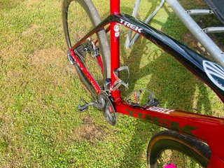 Bicicleta Trek Domane granate talla 56  mido 1.78