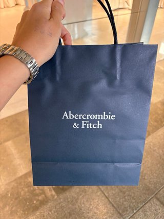 Top cuadros marrones y blancos Abercrombie