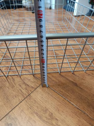 Cestas metálicas Ikea (2 unidades)