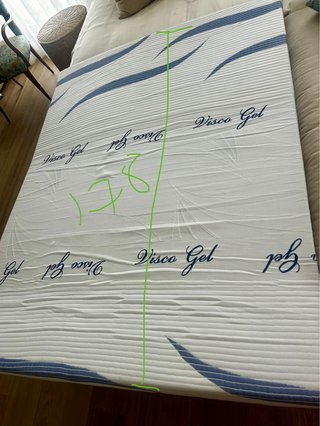 Colchón Visco Gel para Sofá Cama