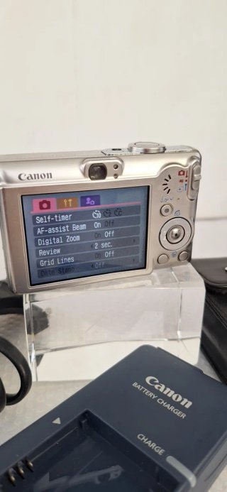 Canon IXUS 60 Cámara Digital Plata