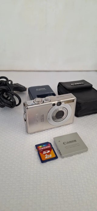 Canon IXUS 60 Cámara Digital Plata
