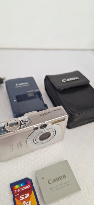 Canon IXUS 60 Cámara Digital Plata