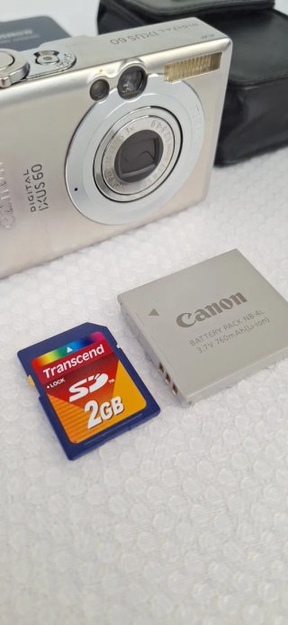 Canon IXUS 60 Cámara Digital Plata