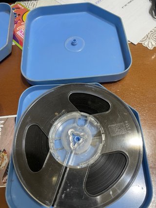 2 carretes de película de cine 8mm me parese