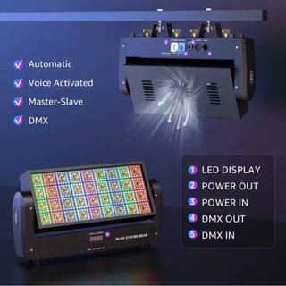 Strobe Beam 36 LED  2 Unidades