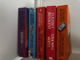Libros Elisabet Benavent