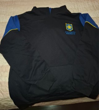 Sudadera con escudo Escoles Arrels