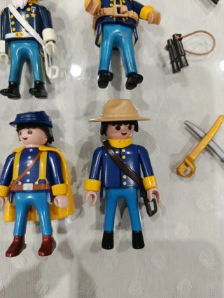 Playmobil séptimo de Caballería nordista