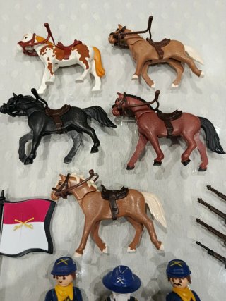 Playmobil séptimo de Caballería nordista