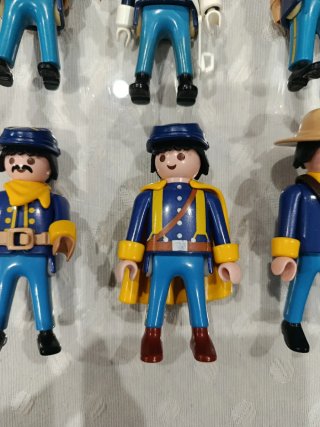 Playmobil séptimo de Caballería nordista
