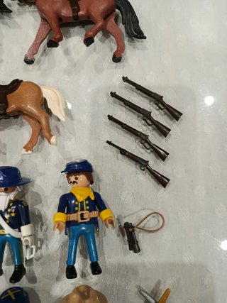 Playmobil séptimo de Caballería nordista