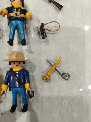 Playmobil séptimo de Caballería nordista