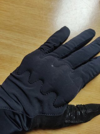Guantes Rockrider MTB900 con protección D3O.