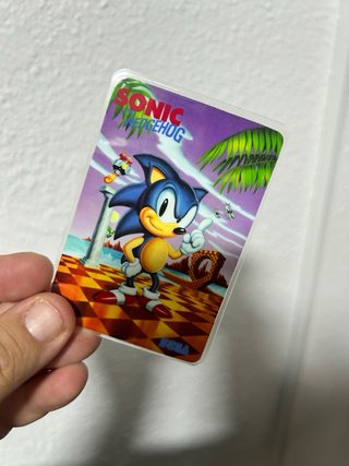 Poster Mega Drive Sonic 1, 2 e 3