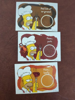Colección Cromos The Simpsons Panini 1999