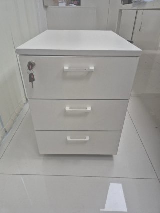 Cajonera de oficina metálica blanca. Hasta 4 unid