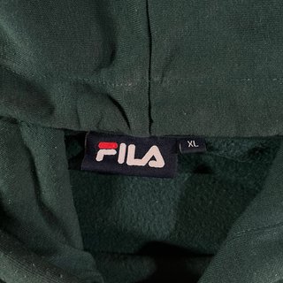 Sudadera Fila Verde Hoodie Sportswear Style