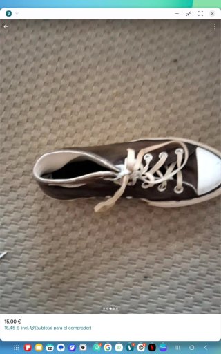 Converse All Star caña alta negras