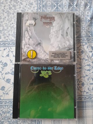 2 CDs de música YES - Relayer y Close to the Edge