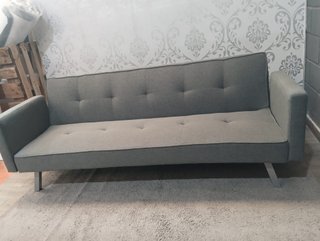 Sofá cama 3 plazas gris y beige Rebaja!