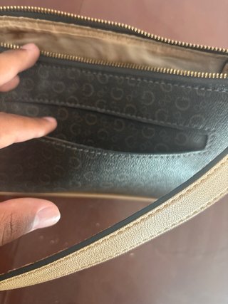 Bolso Guess Mujer Marrón y Beige