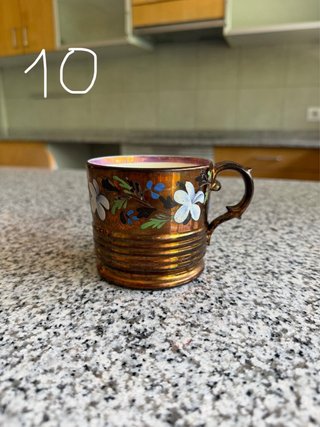 Jarras Antiguas Copper Lustreware Victorianas