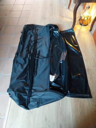 Baúl impermeable negro