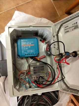 Kit solar para caravana o furgoneta camper.