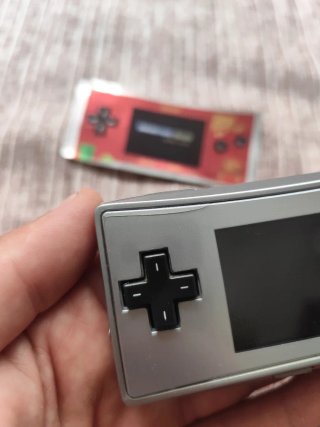Nintendo Game Boy Micro Plata sin cargador