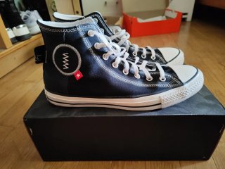 Zapatillas Converse Unisex Negras y Blancas