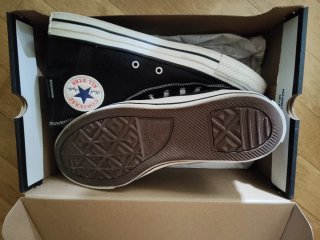 Zapatillas Converse Unisex Negras y Blancas