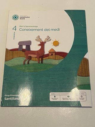 Libro Conocimiento del Medio 4 Primaria