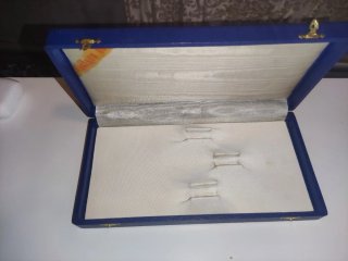 Set cutlery vintage in 80% alloy silver 20% coppe