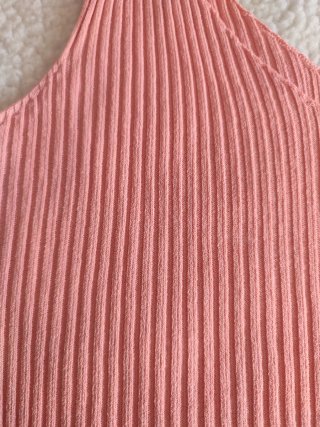 Jersey sin mangas rosa/coral