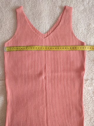 Jersey sin mangas rosa/coral