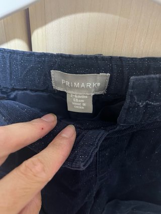 Pantalón corto niña 3-6 meses