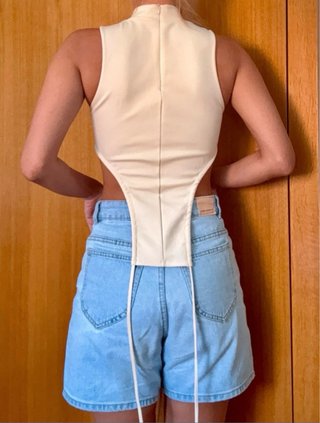 Top Zara Beige