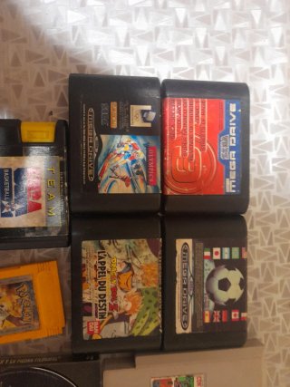 Lote Videojuegos Sega Mega Drive y Game Boy
