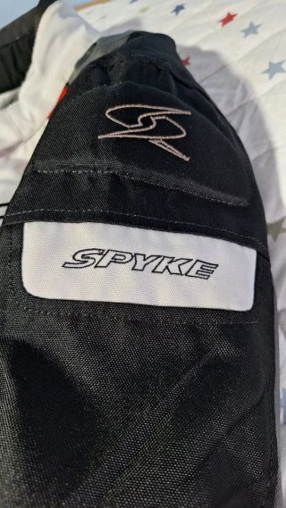 Chaqueta Spyke Corsa GT-R Negra/Blanca/roja