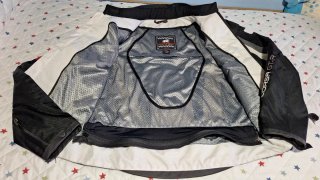Chaqueta Spyke Corsa GT-R Negra/Blanca/roja