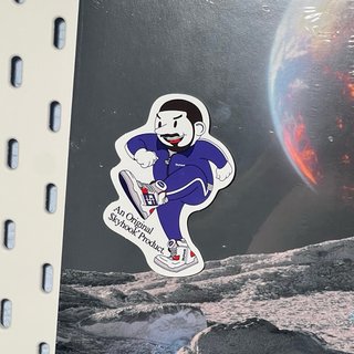 VINILO MOONCHIES - SKYHOOK AZUL + PEGATINA